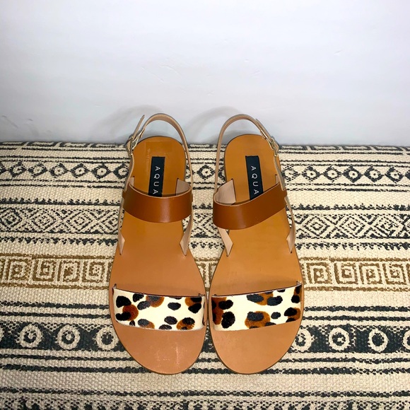 AQUA Sam Strappy Sandals - Picture 2 of 5